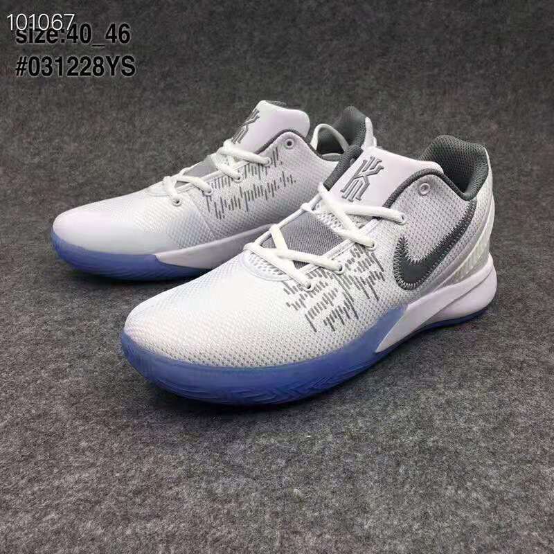 Nike Kyrie Flytrap 2 White Silver Ice Sole Shoes